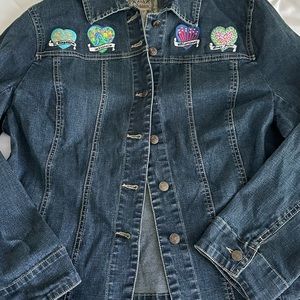 Brighton employee Jean jacket. Rare.